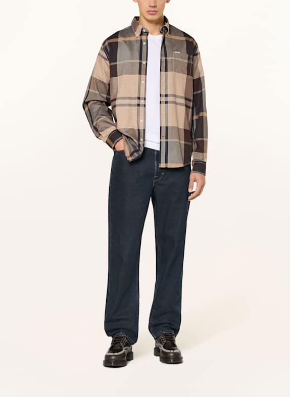Barbour Overhemd Regular Fit BRUIN / DONKERBLAUW / BEIGE