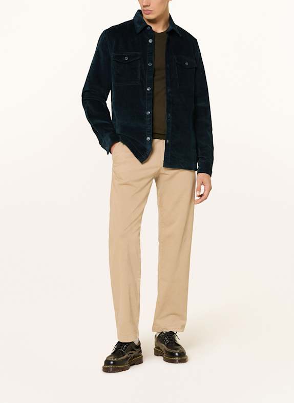Barbour Cord-overshirt DONKERBLAUW