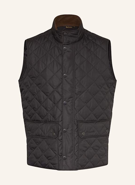 Barbour Kamizelka pikowana CZARNY