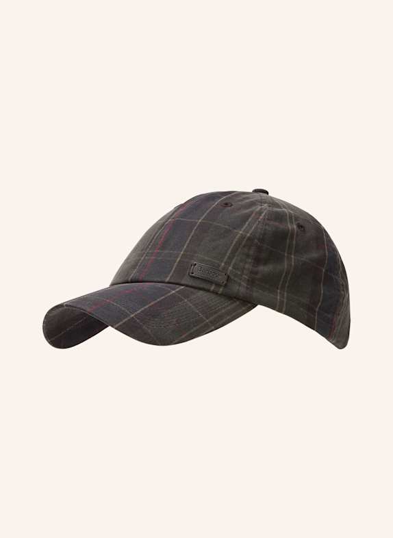 Barbour Cap DUNKELGRAU / KHAKI