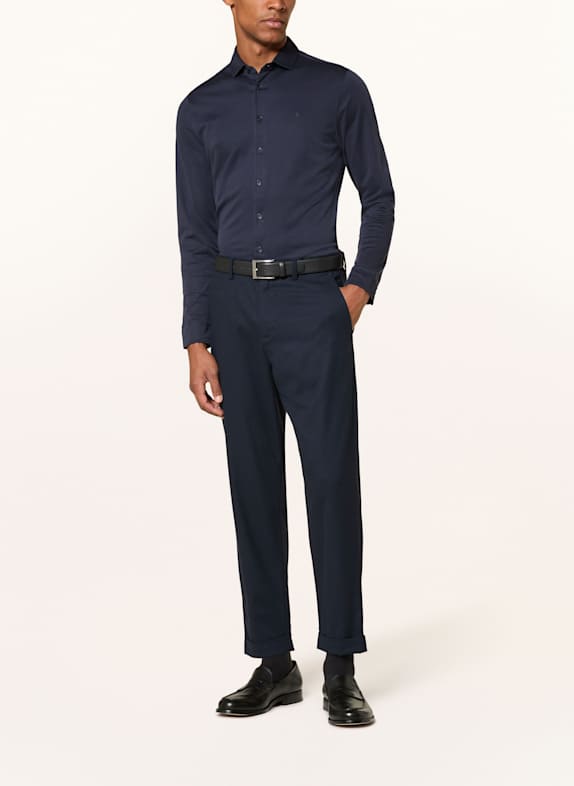 RAGMAN Skjorte Modern Fit MØRKEBLÅ