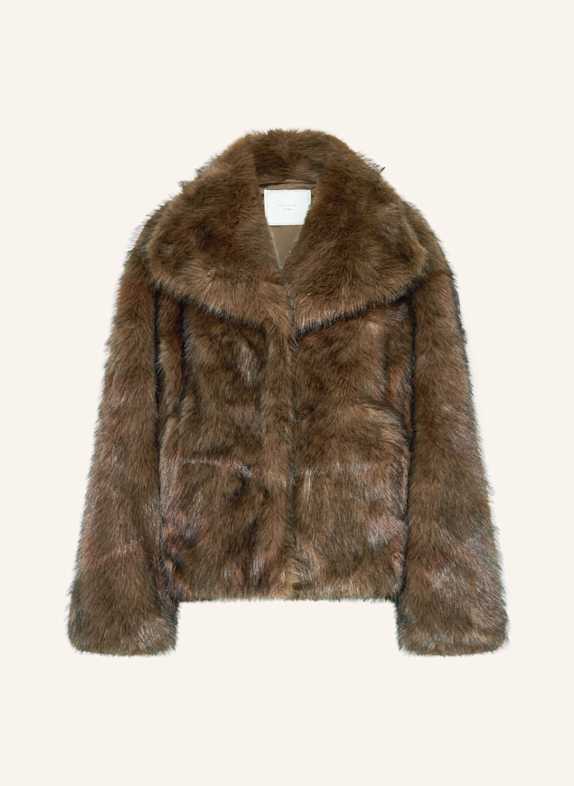 NEO NOIR Kunstfell-Jacke STEPHANIE BRAUN
