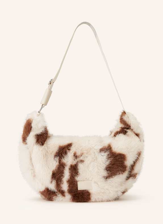 SEIDENFELT Shoulder bag NORRLIDA CREAM/ BROWN