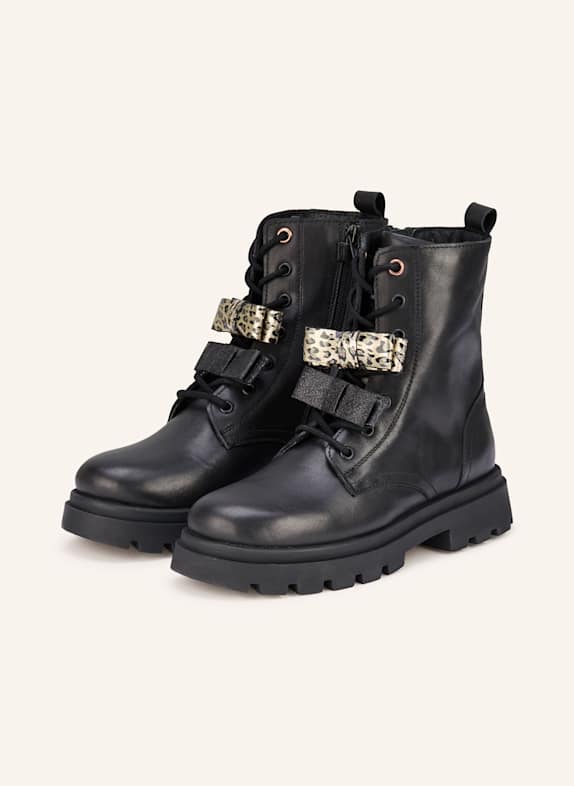 GIOSEPPO Schnürboots AGASSIZ SCHWARZ