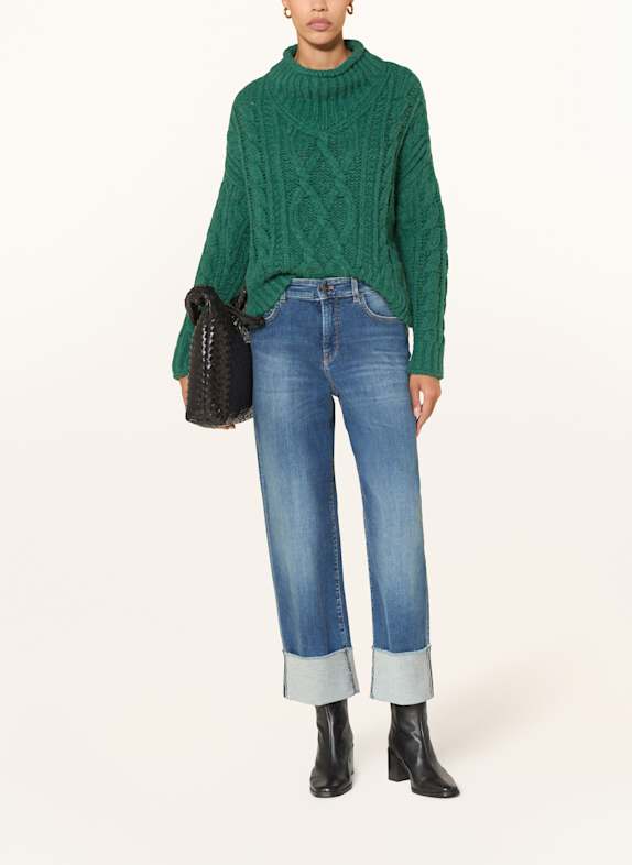 MARC CAIN Wide Leg Jeans WUKARI 353 blue denim