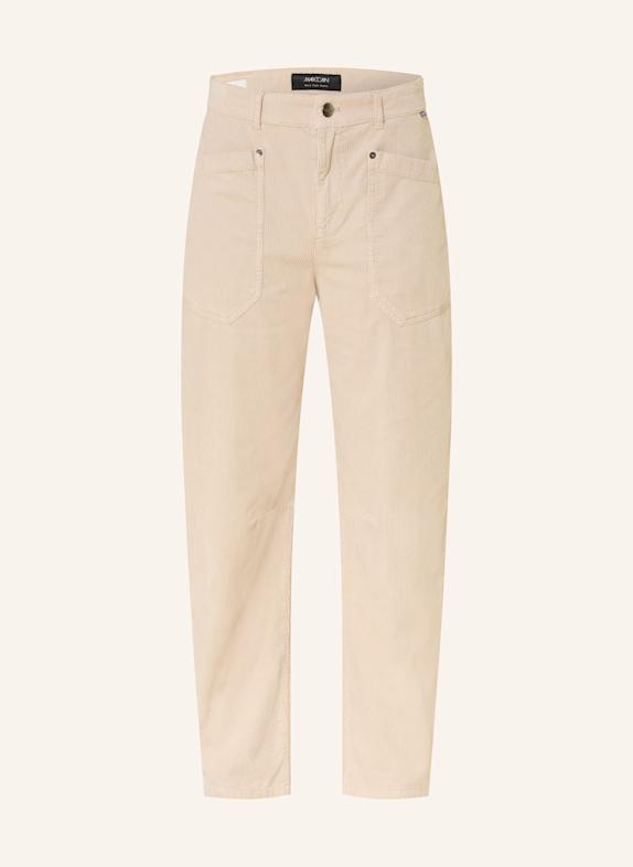 MARC CAIN Corduroy trousers RUMA 646 warm stone