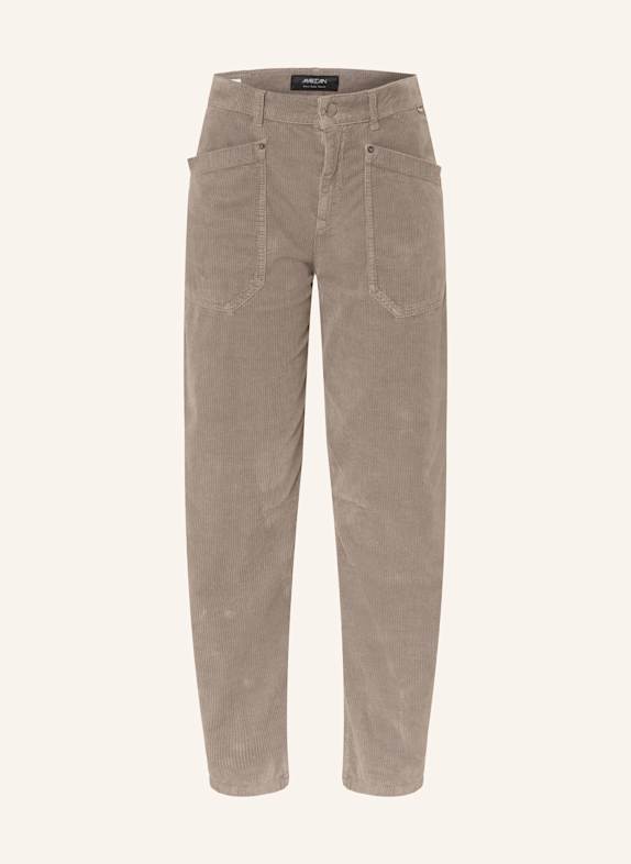MARC CAIN Corduroy trousers RUMA 836 soft charcoal