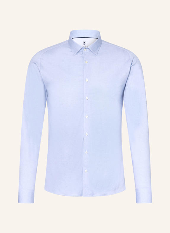 DESOTO Jerseyhemd Slim Fit HELLBLAU
