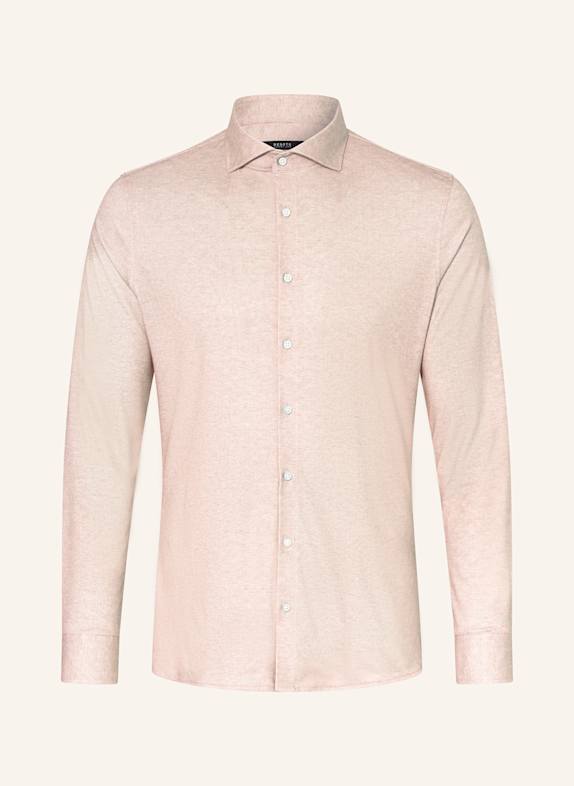 DESOTO Jerseyhemd Slim Fit BEIGE