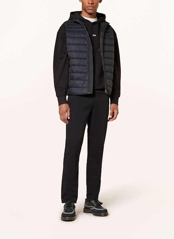 BOSS Steppend vest ODENO ZWART