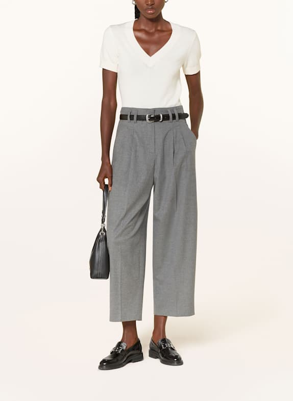 RAFFAELLO ROSSI Culotte MAYLA aus Flanell GRAU