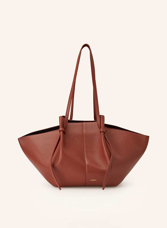 YUZEFI Torba shopper MOCHI LARGE BRĄZOWY