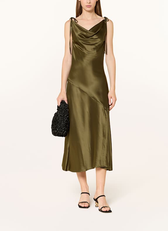 MALINA Satinkleid ZAREA OLIV