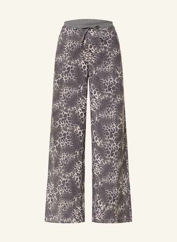 ELIAS RUMELIS Marlenehose SILKIE TAUPE / DUNKELGRAU / ECRU