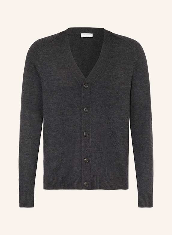 TIGER OF SWEDEN Strickjacke EDDIE DUNKELGRAU