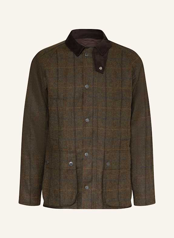 Barbour Fieldjacket BEDALE DUNKELBRAUN / BRAUN / HELLBRAUN