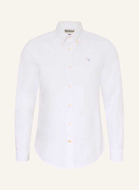 Barbour Hemd OXTOWN Tailored Fit WEISS