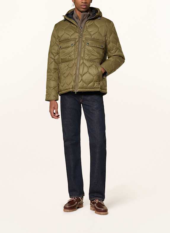 Barbour Steppjacken OLIV