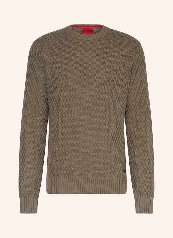 HUGO Pullover SYER KHAKI