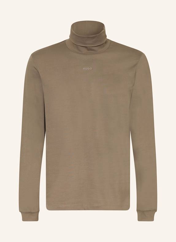 HUGO Rollkragenshirt DAPOROLLO KHAKI