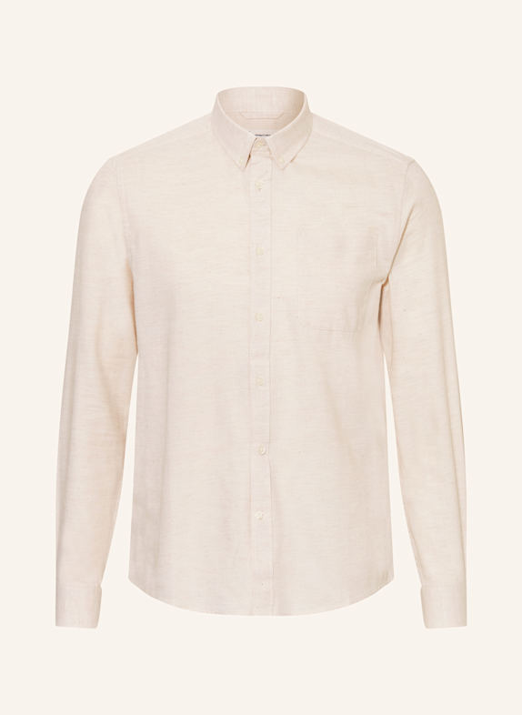 KnowledgeCotton Apparel Koszula flanelowa KREMOWY