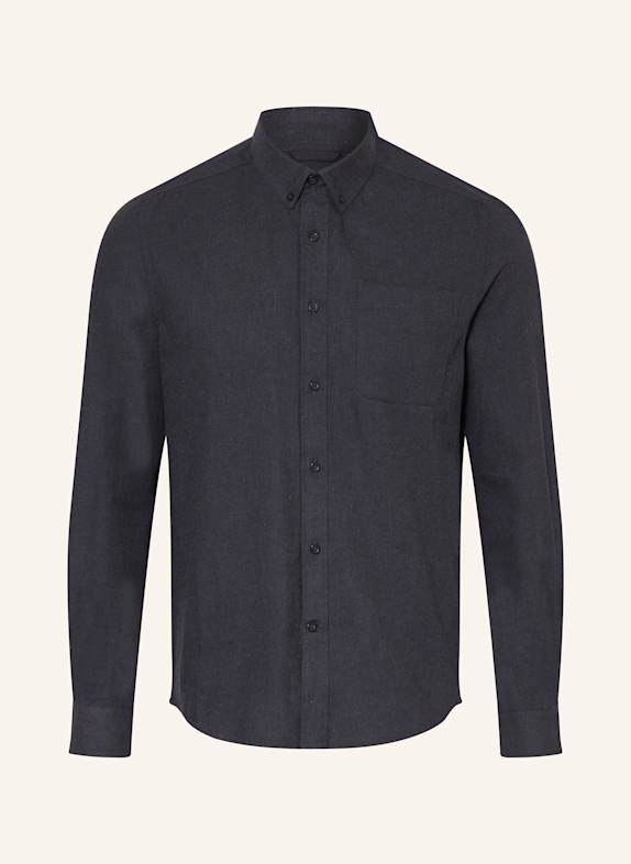 KnowledgeCotton Apparel Koszula flanelowa GRANATOWY