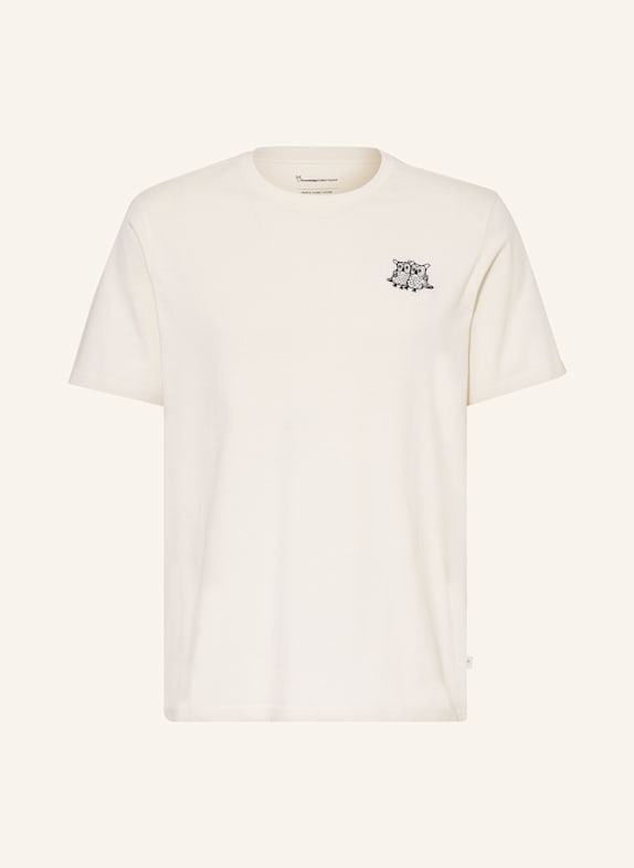 KnowledgeCotton Apparel T-shirt ECRU