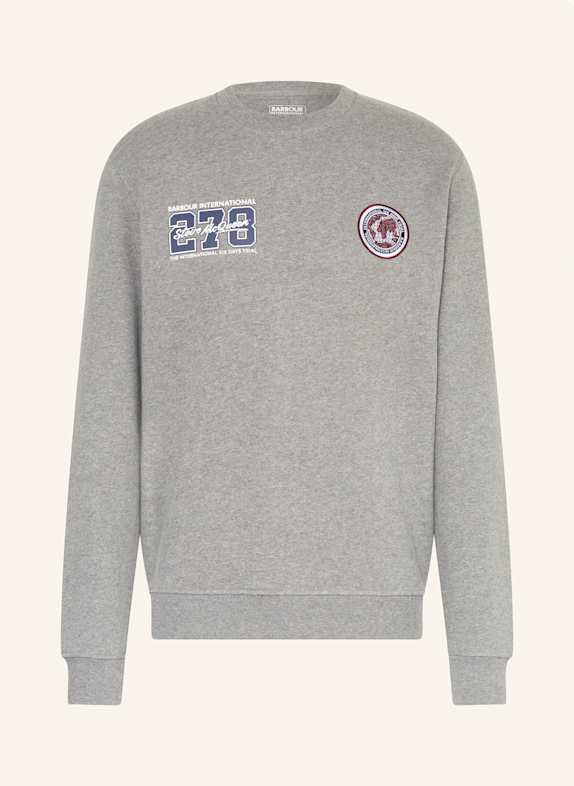 BARBOUR INTERNATIONAL Sweatshirt GRAU