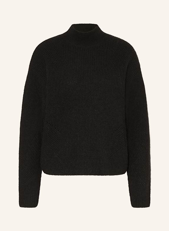 BOSS Pullover FLONDASSY mit Alpaka SCHWARZ