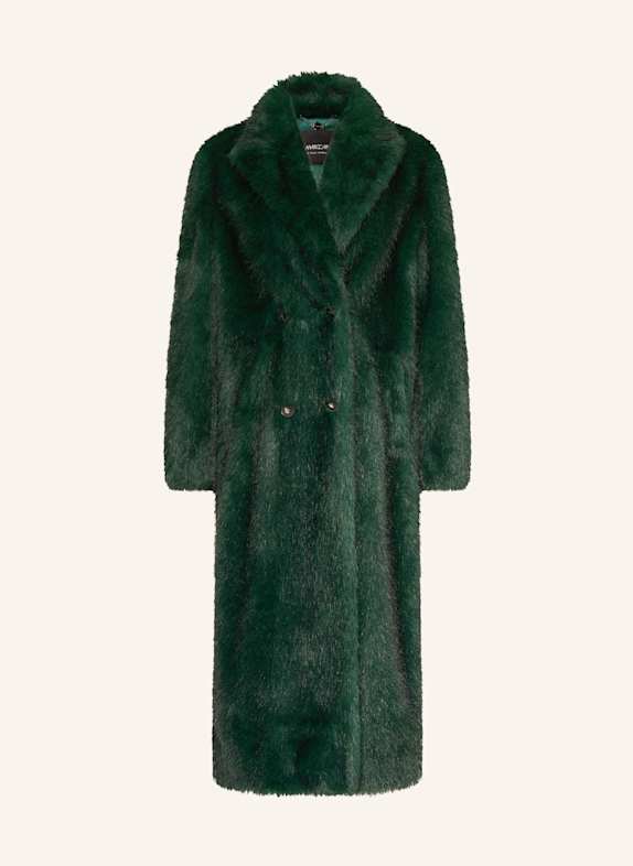 MARC CAIN Kunstpelz-Mantel GRÜN