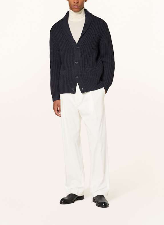 BOSS HORACE cardigan DARK BLUE