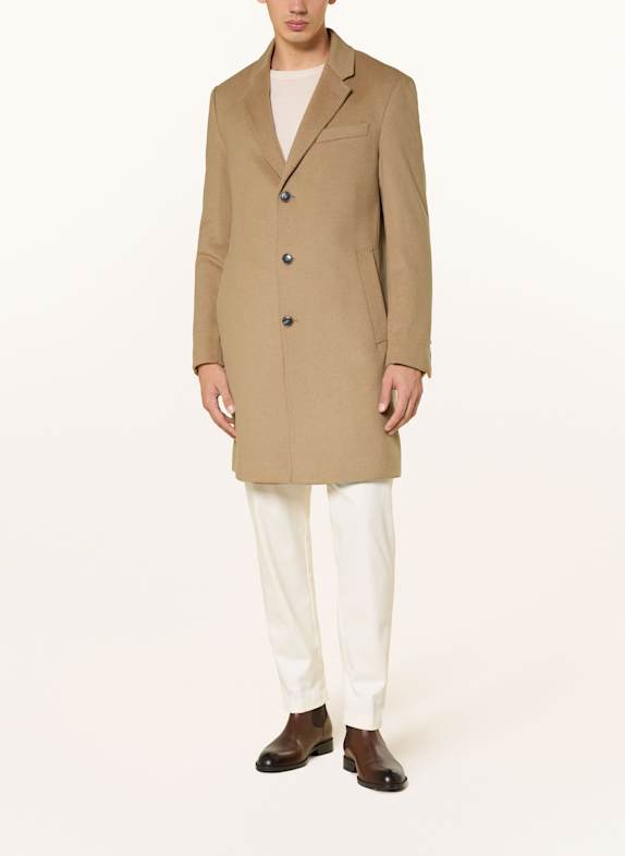 BOSS Mantel H-HYDE CAMEL