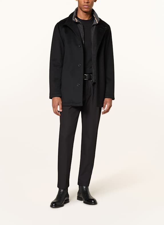 BOSS Wollmantel COXTAN SCHWARZ