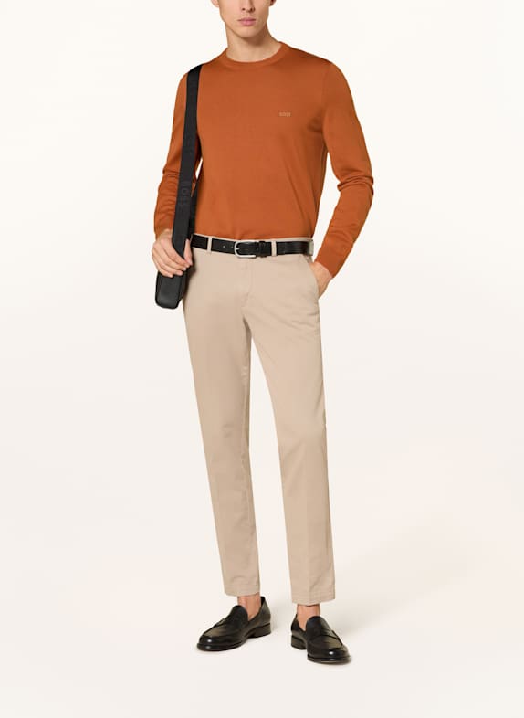 BOSS Pullover BOTTO DUNKELORANGE