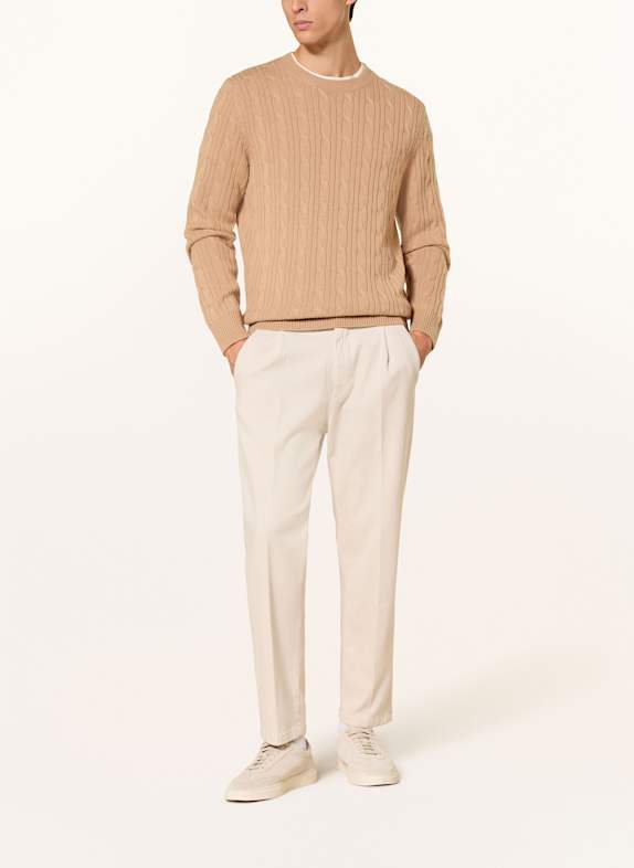 BOSS Pullover HETICO BEIGE
