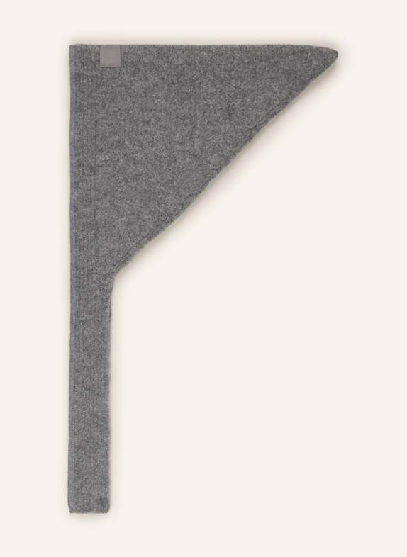 JACQUEMUS Schal mit Alpaka GRAU
