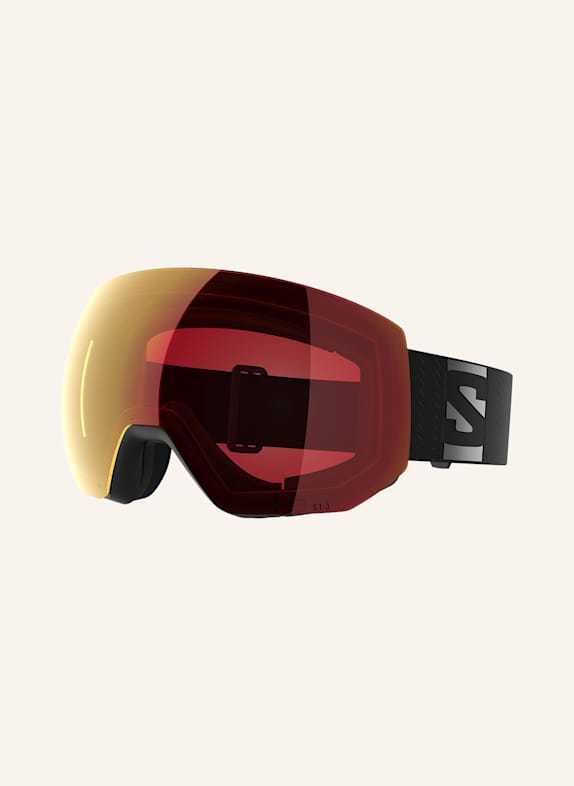 SALOMON Skibrille RADIUM PRO SCHWARZ / ROT