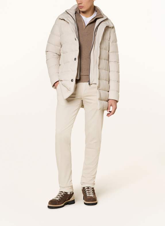 HERNO Daunenmantel CREME