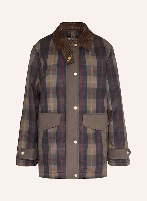 darling harbour Fieldjacket olive check