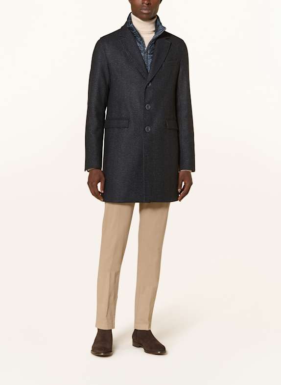 HERNO Coat DARK BLUE