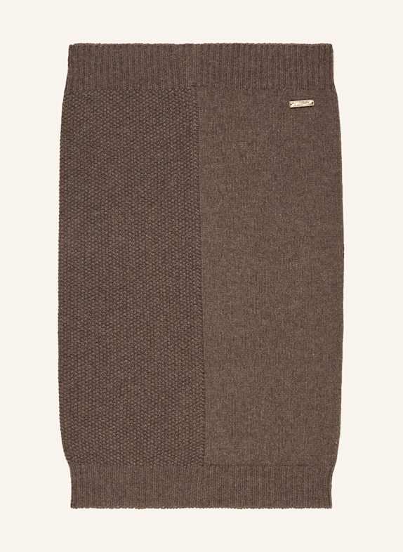 CAPO Loop-Schal mit Cashmere TAUPE