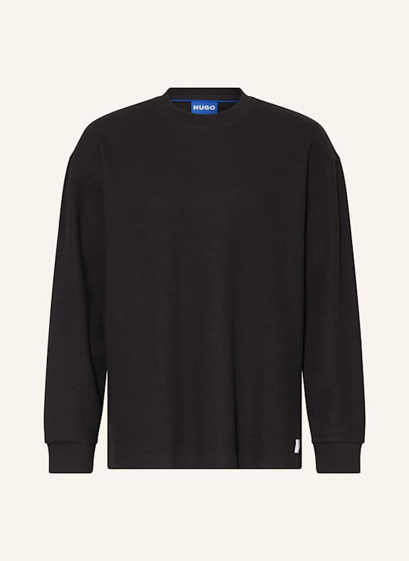HUGO Sweatshirt NUWOLO SCHWARZ