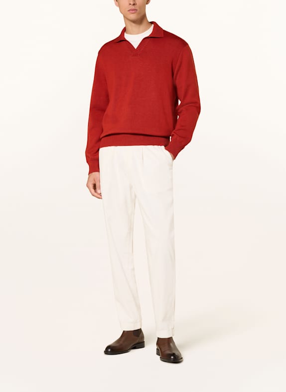 MAERZ MUENCHEN Cordbyxor i joggingstil Slim Fit VIT