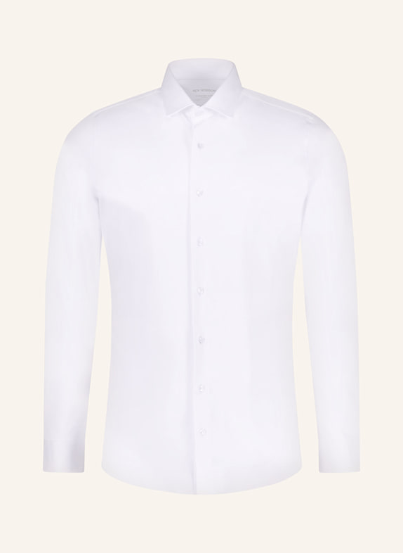 ROY ROBSON Jerseyhemd Slim Fit WEISS