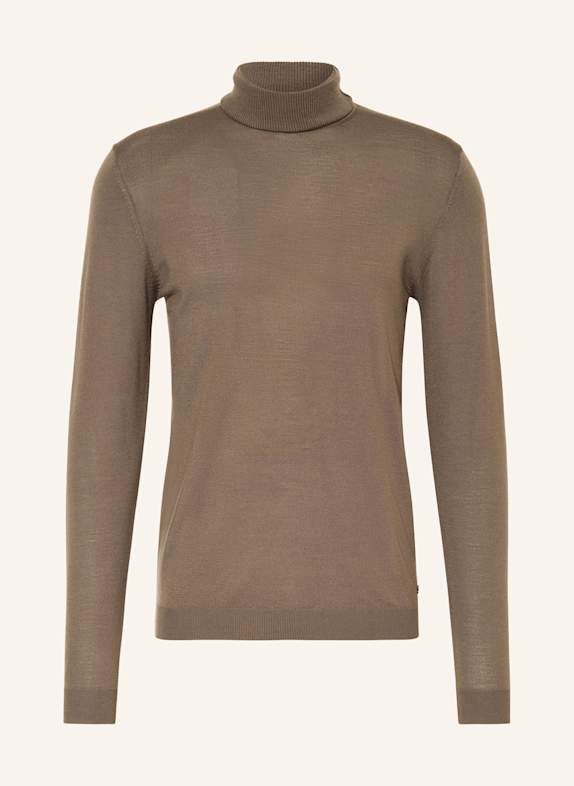 ROY ROBSON Rollkragenpullover BRAUN