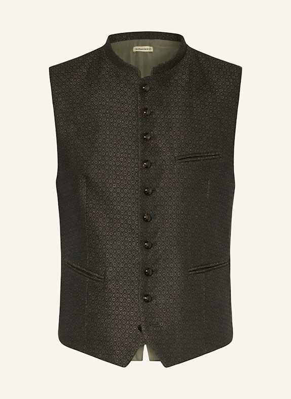 Gottseidank Trachtenweste KONSTANTIN KHAKI/ DUNKELGRÜN