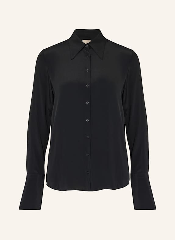 ÉMANOU Hemdbluse mit Seide SCHWARZ