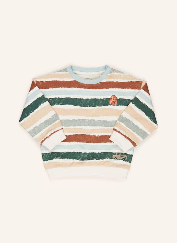 s.Oliver RED Mikina HNĚDÁ/ ZELENÁ/ TMAVĚ MODRÁ