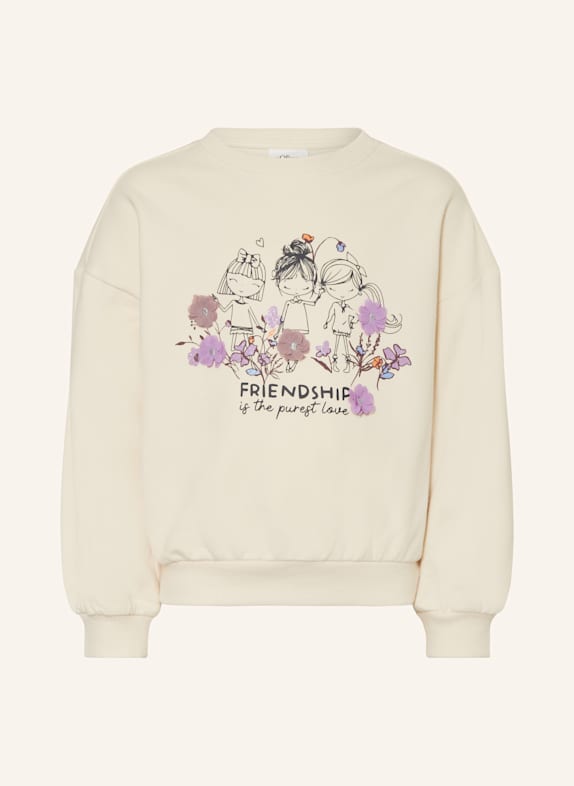 s.Oliver RED Mikina KRÉMOVÁ