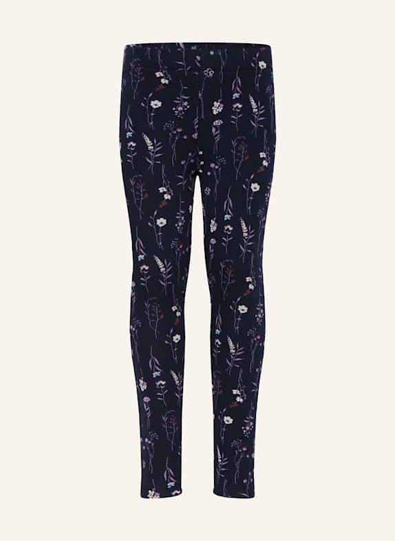 s.Oliver RED Thermo-Leggings DUNKELBLAU/ LILA/ WEISS